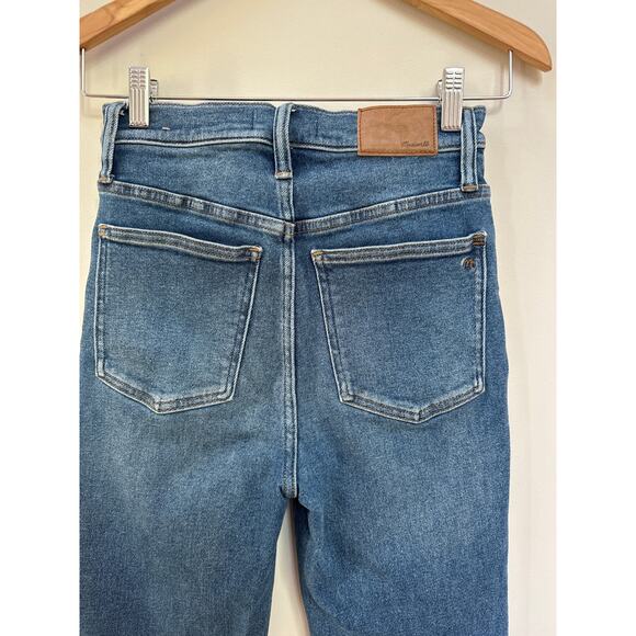Madewell The Perfect Vintage Jean Raw-Hem Edition Size 26 Classic Basic - Picture 5 of 9